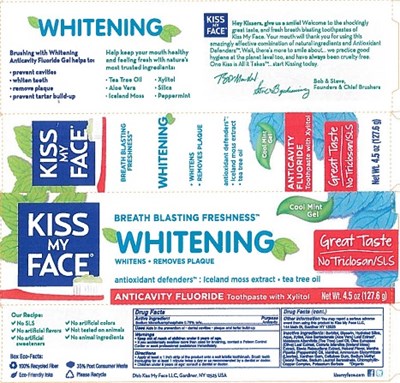 KMF 65364-400 Anticavity Whitening Gel Cool Mint.jpg KMF 65364-400 Anticavity Whitening Gel Cool Mint - KMF 65364 400 Anticavity Whitening Gel Cool Mint